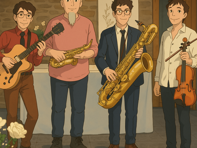 Illustration IA de Swing Uppercut transformé en style inspiré de l’animation japonaise de Studio Ghibli